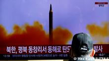 Nordkorea lässt gleich zwei Mittelstreckenraketen aufsteigen