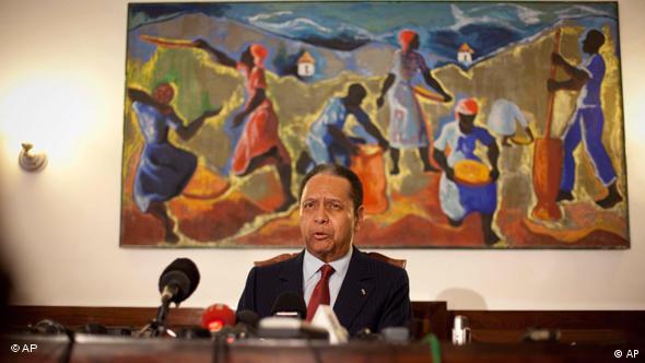 Ditador do Haiti Jean-Claude Duvalier, 'Baby Doc' 