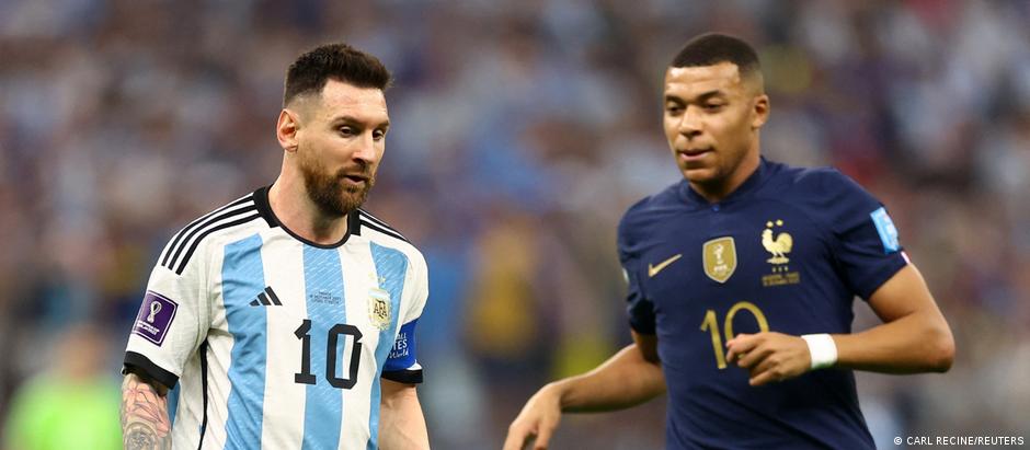 Messi e Mbappé foram alguns dos protagonistas da final da Copa do Catar