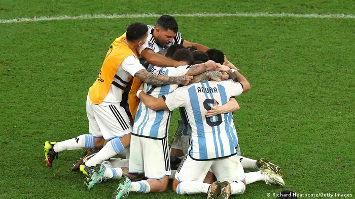 Argentinien Weltmeister | Fußball WM Katar Finale | Argentinien v Frankreich