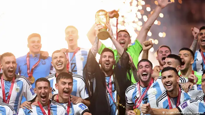 Argentinien Weltmeister | Fußball WM Katar Finale | Argentinien v Frankreich