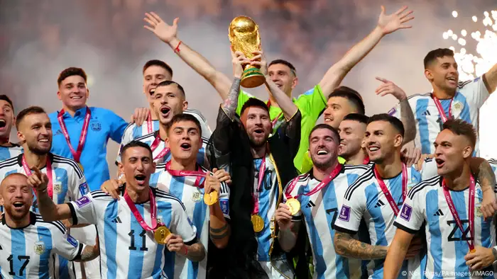 FIFA Fußball WM 2022 in Katar | Finale Argentinien - Frankreich