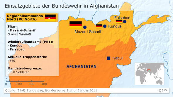 Bundestag verlängert Afghanistan-Mandat | Deutschland | DW | 28.01.2011