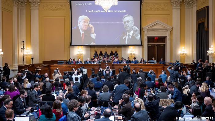Public hearing of the U.S. House Select Committee to investigate the January 6 Attack on the U.S. Capitol in Washington