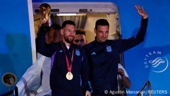 Argentinien Weltmeister erreichen Buenos Aires