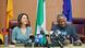 Menlu Jerman Annalena Baerbock (kiri) dan Menlu Nigeria Geoffrey Onyeama (kanan) di Abuja Menlu Jerman Annalena Baerbock (kiri) dan Menlu Nigeria Geoffrey Onyeama (kanan) di Abuja