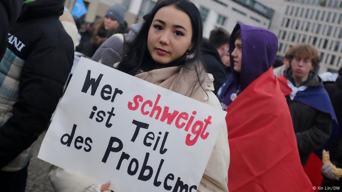 Uighuren Protest Berlin, 10.Dezember 2022