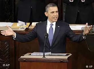 奥巴马总统正在演讲中