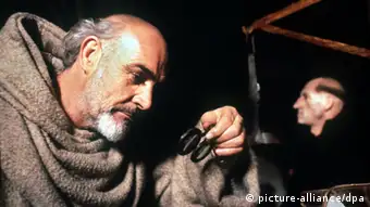 Sean Connery als Franziskanermönch William von Baskerville in dem Film Der Name der Rose (1986)
