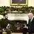 Volodimir Zelenski, presidente de Ucrania, con su homólogo Joe Biden en la Casa Blanca