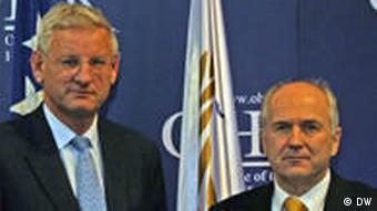 Karl Bildt i Valentin Inzko tokom protekle posjete švedskog šefa diplomatije BiH