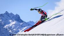 17.12.2022 Ski alpin: Weltcup, Abfahrt, Damen: Sofia Goggia aus Italien in Aktion. +++ dpa-Bildfunk +++