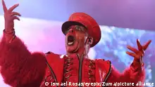 December 2, 2022, Toluca, Mexico: Till Lindemann Lead vocalist of the german industrial metal band, Ramstein, performs on the stage during the Ã¢â¬ËHell and Heaven Metal FesÃ¢â¬â¢t at Pegasus Forum. on December 2, 2022 in Toluca, Mexico. (Credit Image: Â© Ismael Rosas/eyepix via ZUMA Press Wire