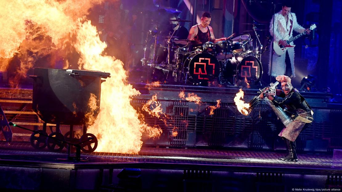 Fire is never far away with Rammstein