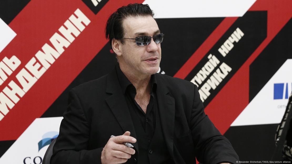 Lindemann at an autograph session in Moscow in 2016