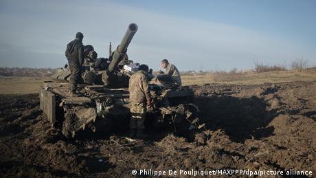Бойците от руската частна армия Вагнер се сражават в Украйна