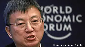 Schweiz Wirtschaft Weltwirtschaftsforum in Davos China Zhu Min