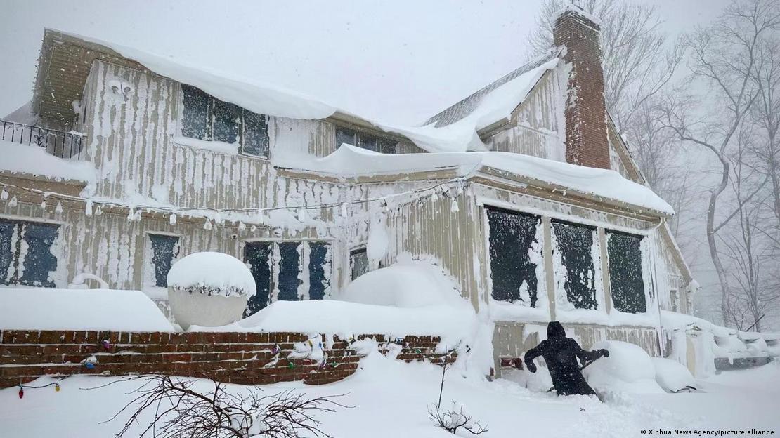 USA Wintersturm Elliott 