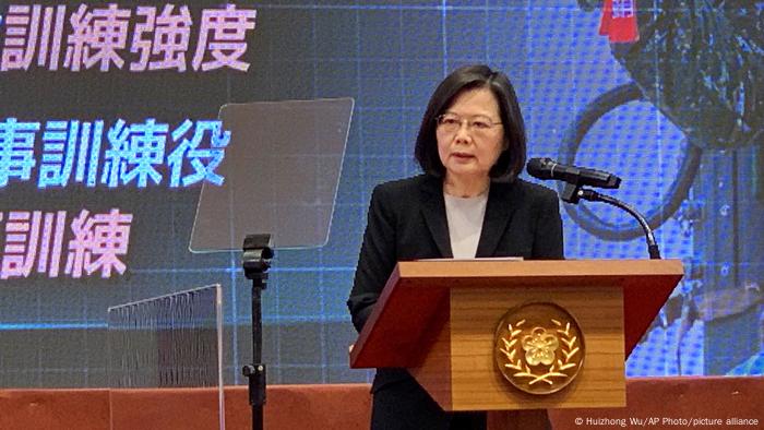 La presidenta de Taiwán, Tsai Ing-wen.