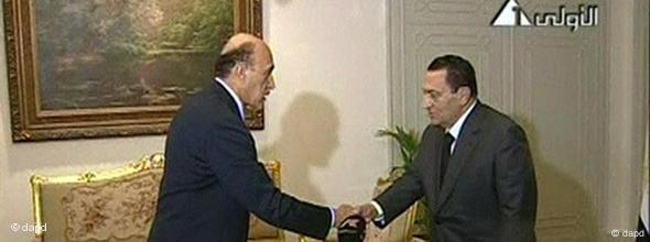 Mubarak (re) ernennt Suleiman Ende Januar zum Vizepräsidenten (Foto:AP)