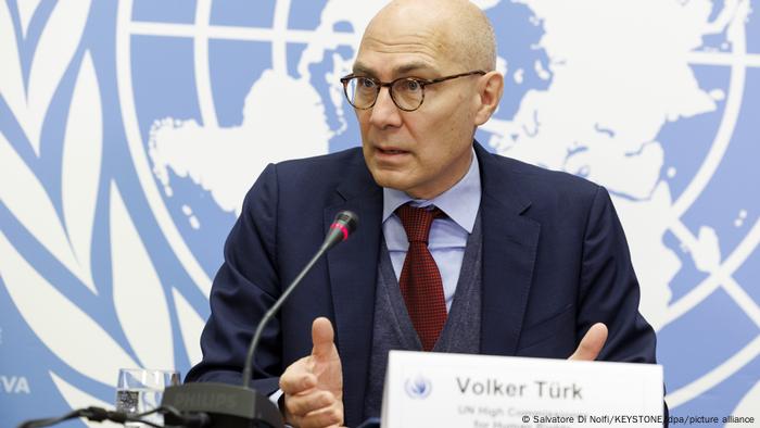 Volker Türk, de la Comisión de Derechos Humanos de ONU (Acnudh).