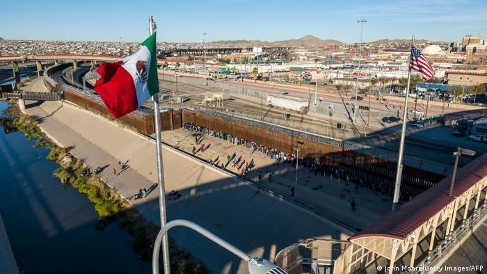 USA am Grenzübergang El Paso