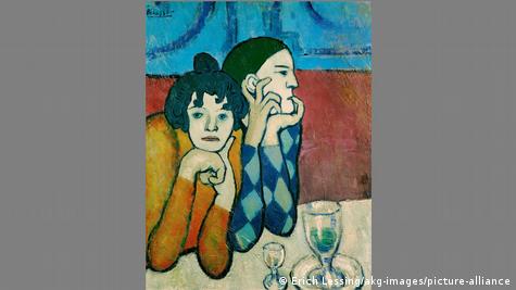 Pablo Ruiz Picasso 【Man and Woman】 Pablo Picasso — Man, woman and child, 1969