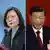 Tsai Ing-wen, Taiwanese president (left) and Chinese President Xi Jinping (right)