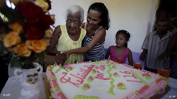 Kuba Geburtstag Juana Bautista de la Candelaria Rodriguez wird 126 Jahre