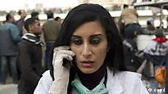Ägypten Unruhen in Kairo Ärztin Demonstrationen