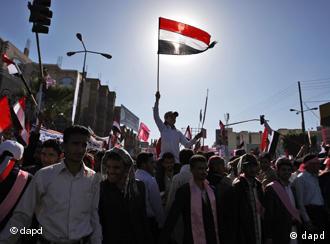 Jemeniten demonstrieren gegen die Regierung (Foto: dapd)