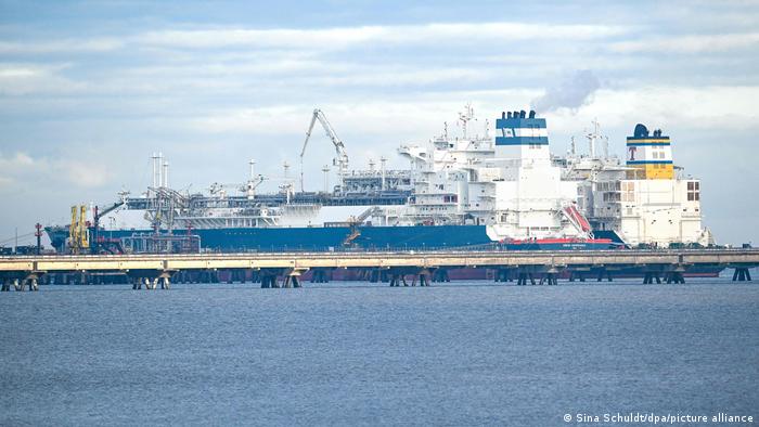 Deutschland Wilhelmshaven | Erste vollständige Ladung Flüssigerdgas angekommen
