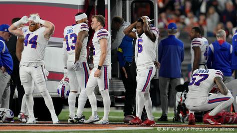 Buffalo Bills safety Damar Hamlin communicating, showing 'remarkable  improvement'