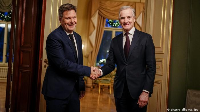Zëvendëskancelari gjerman Robert Habeck dhe kryeministri norvegjez, Jonas Gahr Støre