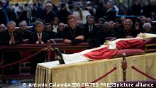 An binne Paparoma Benedict na 16 a Vatican