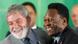 Lula (izq.) y Pelé Lula (izq.) y Pelé