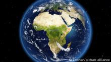The planet Earth done with NASA textures 3d illustration