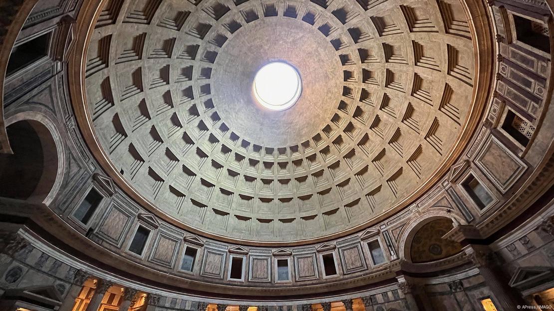 The dome of the Pantheon in Rome