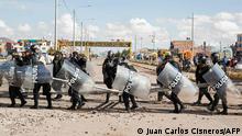 Erneut Zusammenstöße zwischen Polizei und Demonstranten in Peru