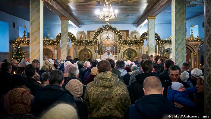Ukraine | Kathedrale in Cherson, Messe