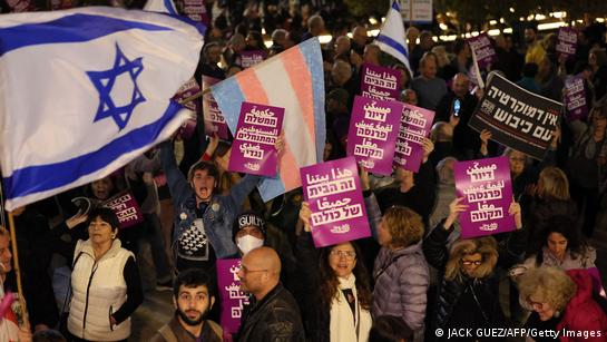 Manifestaciones en Tel Aviv contra Gobierno de Netanyahu