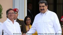 Maduro ofrece apoyo a Petro para buscar tregua con el ELN