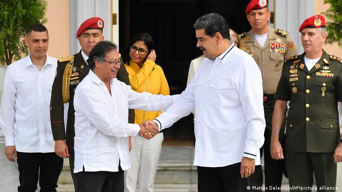 Encuentro entre Gustavo Petro y Nicolás Maduro