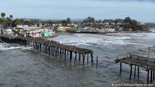Thousands left in dark in California as more storms loom