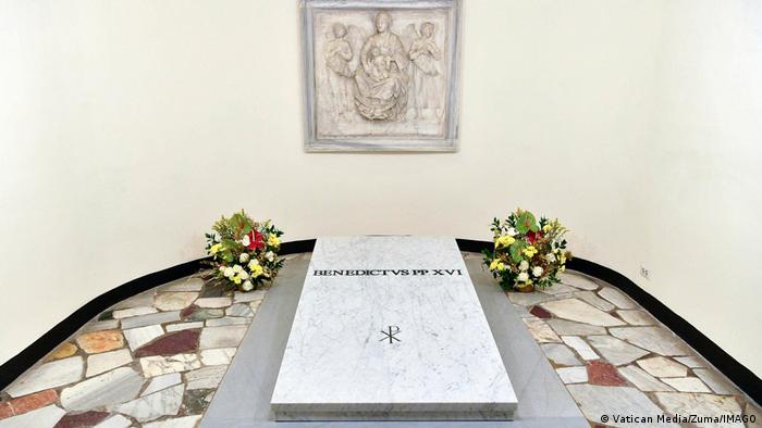 Vatikan Grab von Papst Benedikt Ratzinger