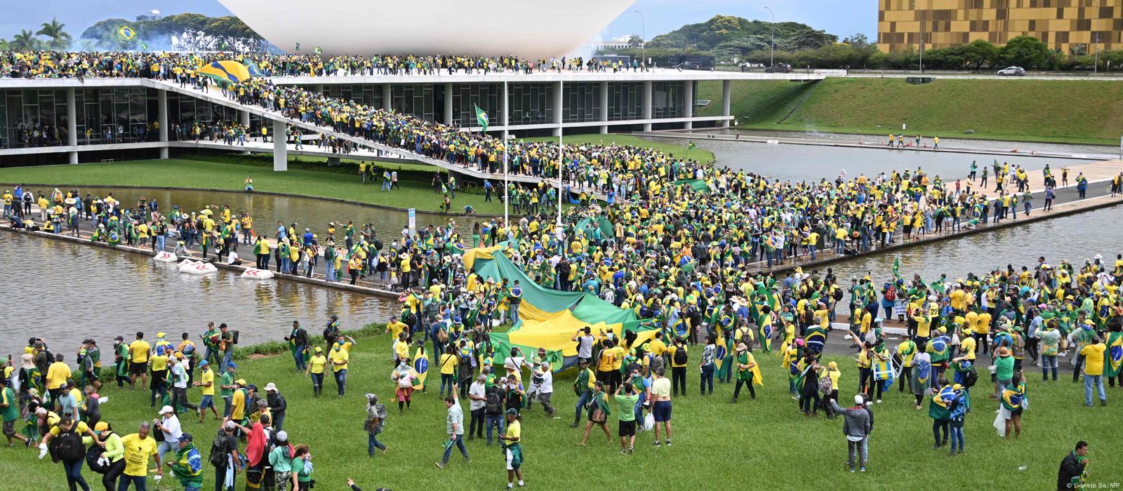 Bolsonaro supporters storm key government buildings in Brazil