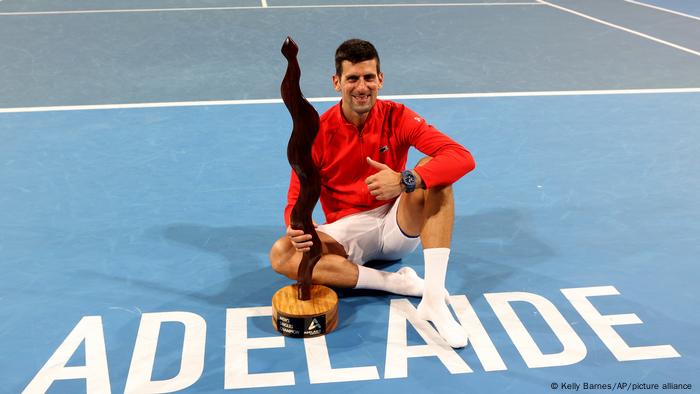 Novak Djokovic feierte in Adelaide den 92. Turniersieg seiner Karriere
