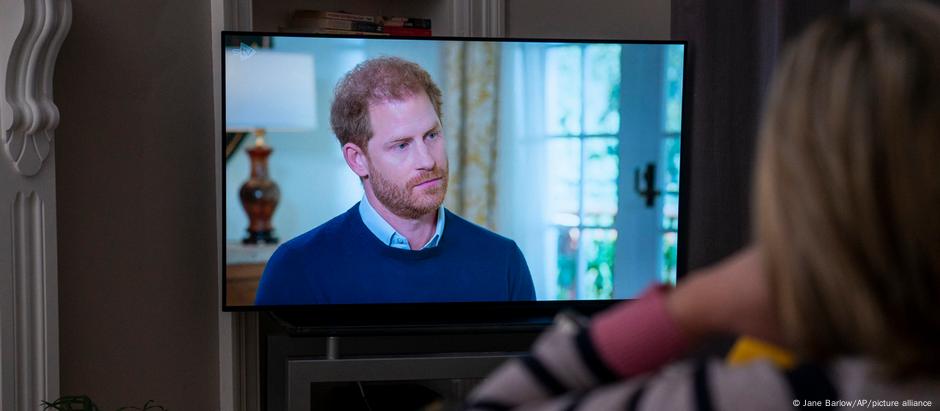 Príncipe Harry em entrevista ao canal britânico ITV