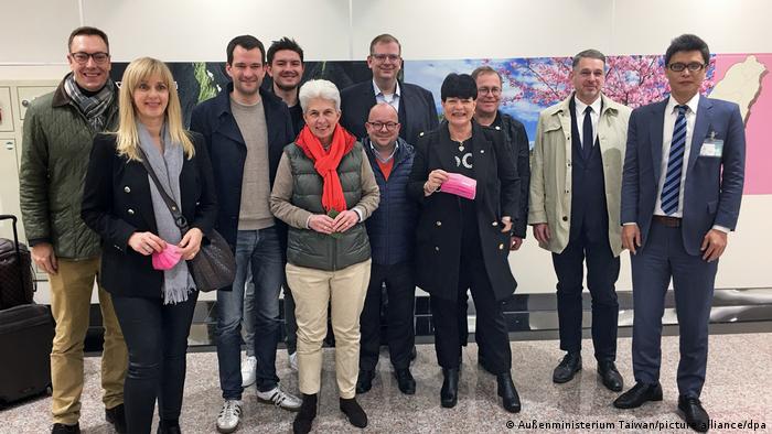 德国自民党议员代表团到访台湾，招致北京的强烈不满。