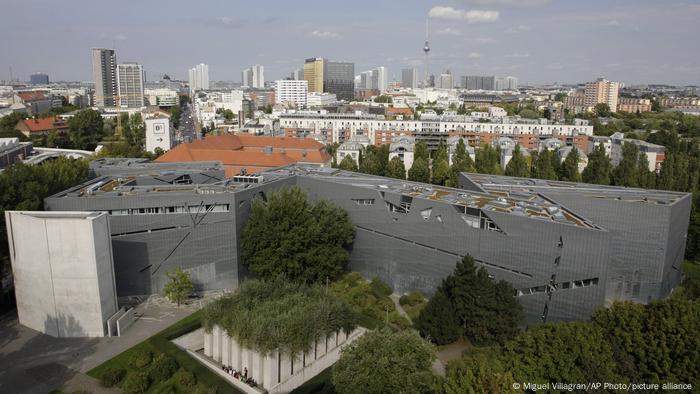 Das Jüdische Museum von oben, Berlin